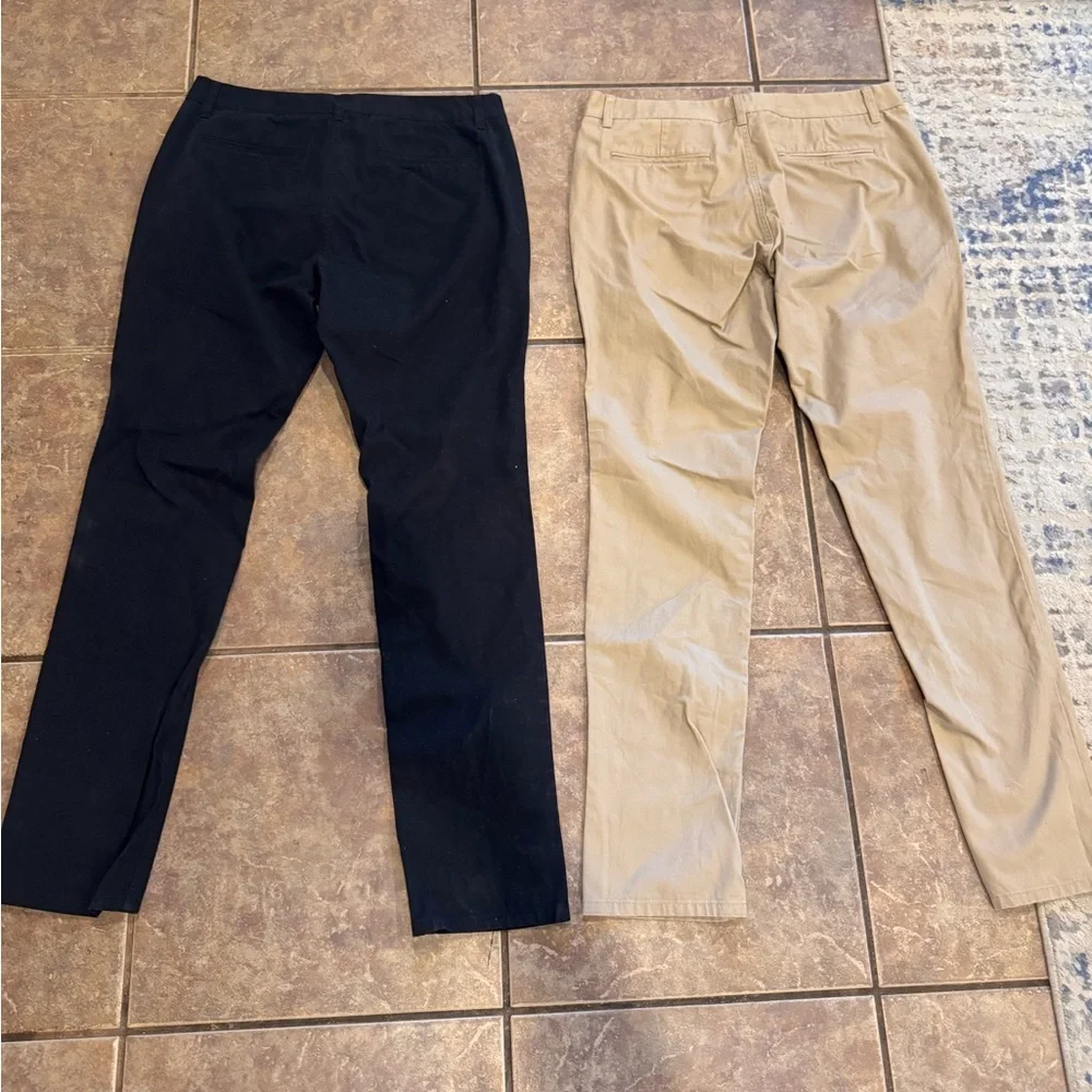 Bonobos Black & Khaki Two-Pack Chinos